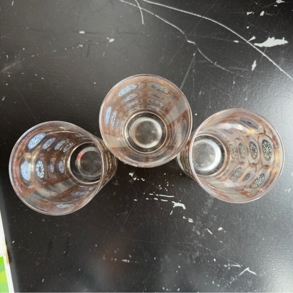 Vintage Culver Ltd. high ball glasses set of 3 signed - Picture 5 of 13